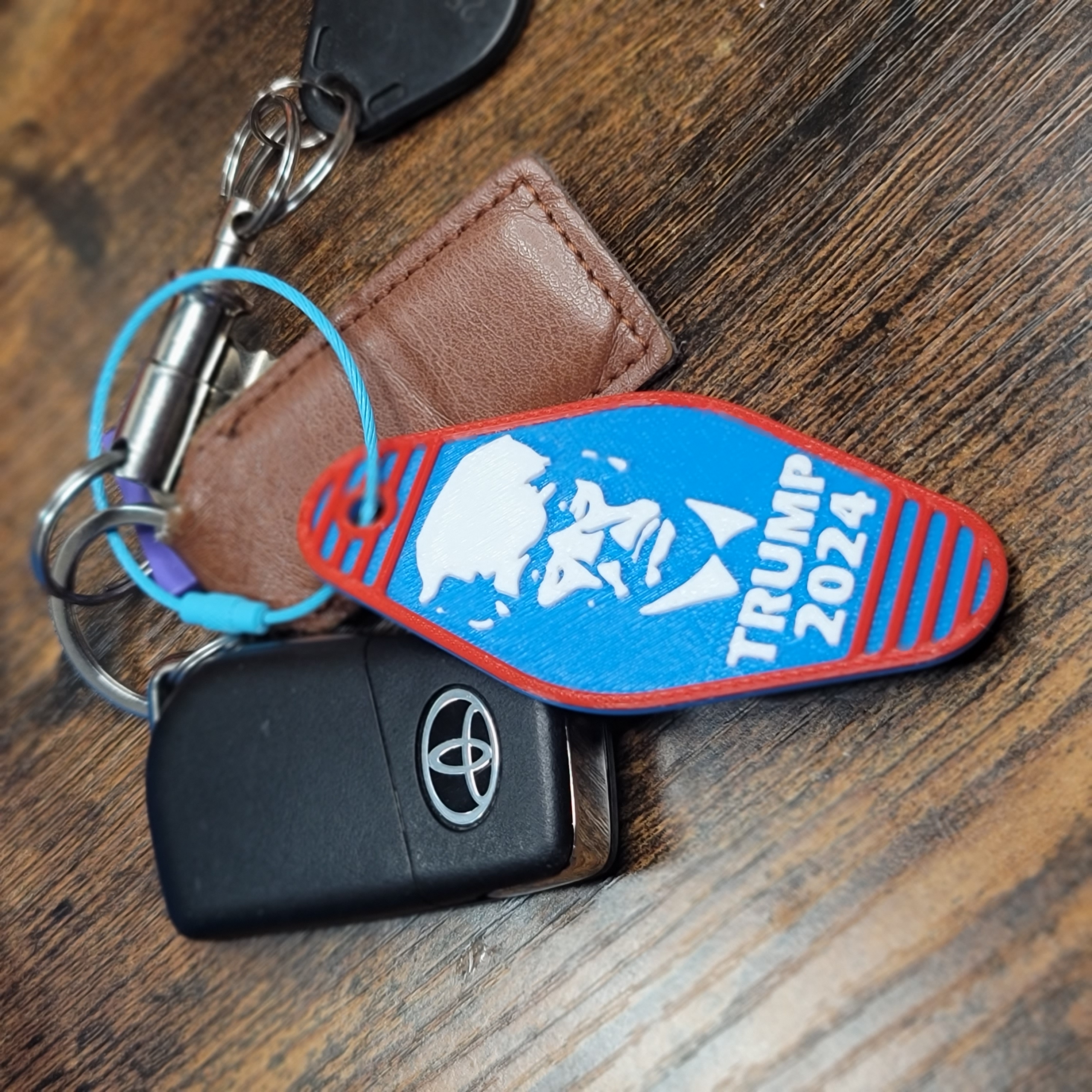 Custom Keychain - Personalized 3D printed keychain